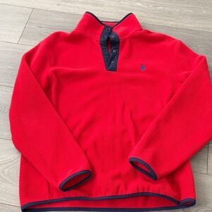 Ralph Lauren Red Fleece quarter zip